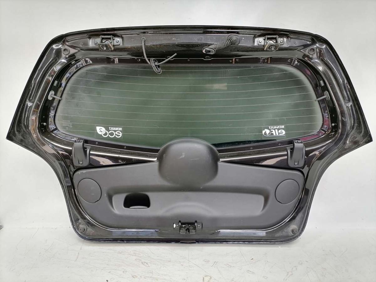 Renault Twingo 2 originla Stoßstange Stossfänger hinten NV676 schwarz Facelift Bj.2014